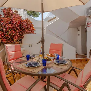 Apartamento Benalgolf Lovely In With Sea Views, Excellent Wifi Connection, Private Backyard With Bbq, Benalmádena